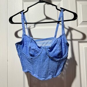 Gilly Hicks by Hollister Corset Top - blue